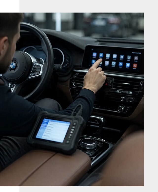 Установка приложений и мультимедиа сервисов BMW в Кашире