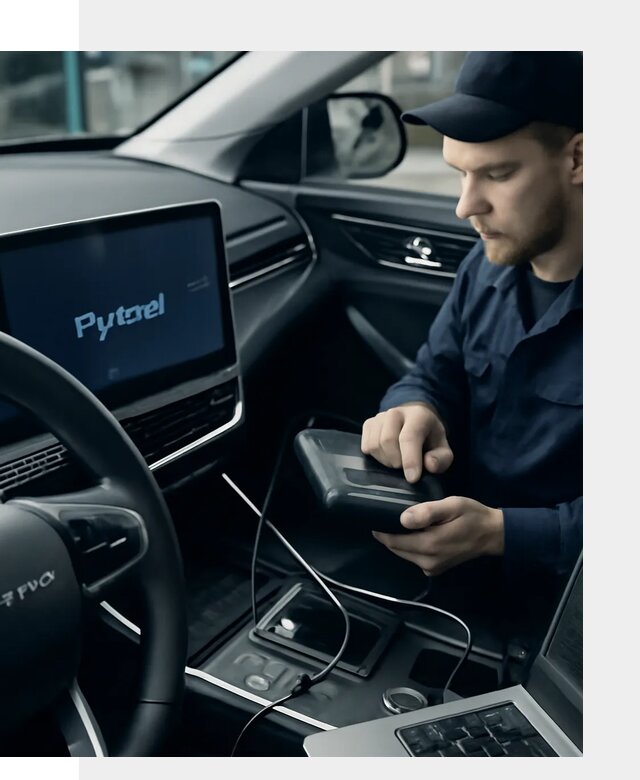 Русификация автомобилей Jetour с адаптацией меню в Кашире