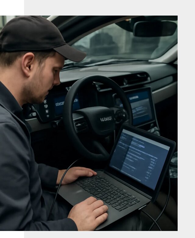 Профессиональная русификация автомобилей Lynk Co в Кашире
