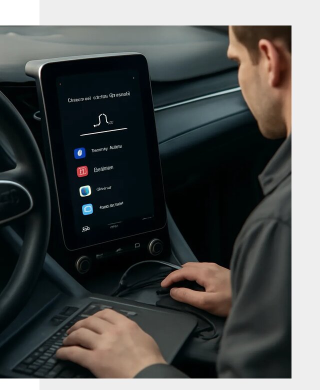 Установка приложений Lynk Co на автомобиль в Кашире