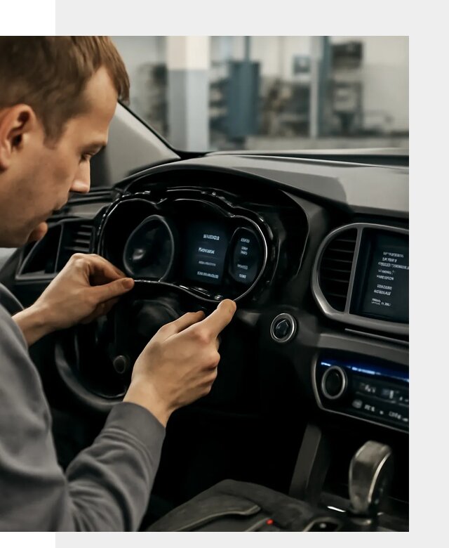 Русификация приборной панели автомобилей Hyundai в Кашире