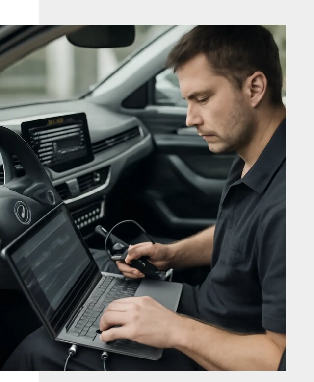 Настройка телематики автомобиля под ключ для авто в Кашире