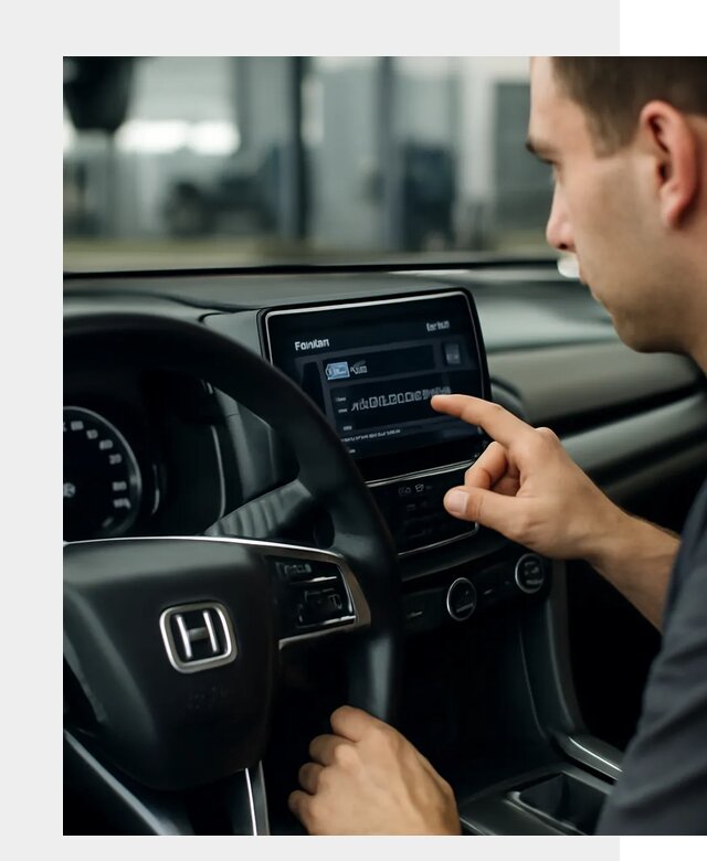 Русификация панели приборов Honda в Кашире по цене 5207 ФастМобиль-Кшр