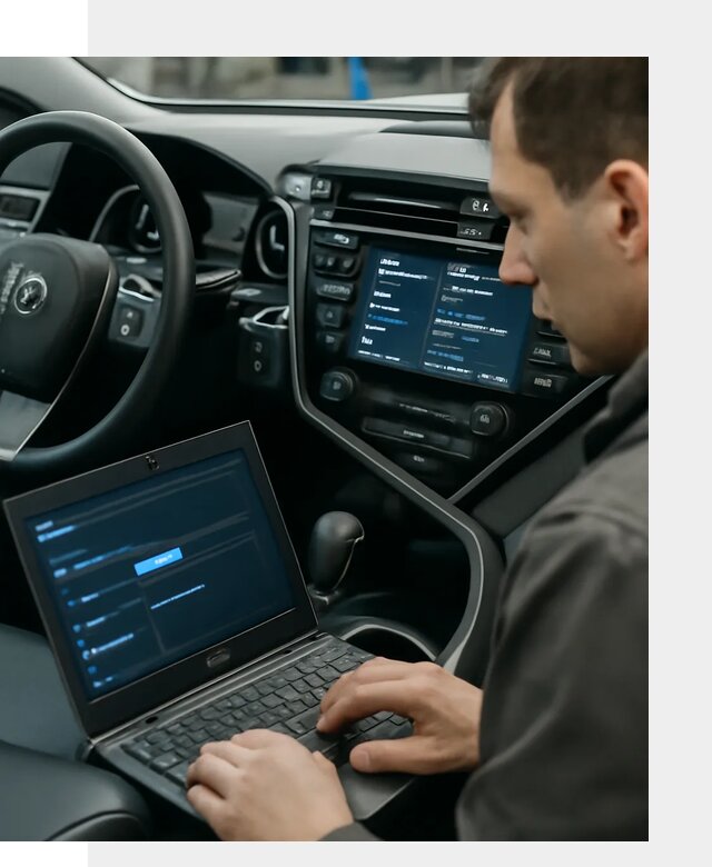 Русификация Toyota Camry 80 для мультимедиа в Кашире