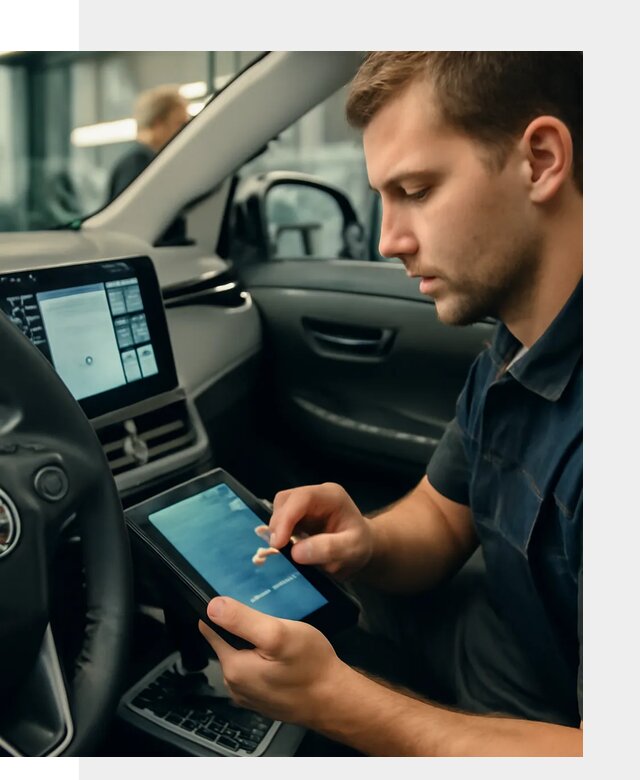 Установка приложений Toyota на мультимедиа в Кашире